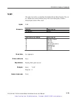 Preview for 220 page of Tektronix IntelliFrame VX1410A Instruction Manual