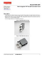 Preview for 1 page of Tektronix Keithley 8020-AHV Manual