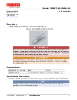 Tektronix Keithley DMM7510-FUSE-3A Quick Start Manual preview