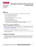 Preview for 1 page of Tektronix Keithley KPCI-488LPA Quick Start Manual