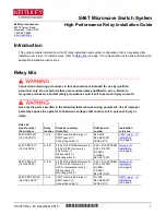 Tektronix Keithley S46T Installation Manual preview