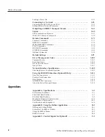 Preview for 8 page of Tektronix MTX100 User Manual