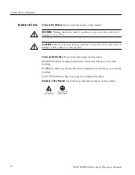 Preview for 16 page of Tektronix MTX100 User Manual