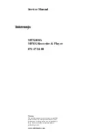 Tektronix MTX100A Service Manual предпросмотр