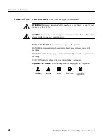 Предварительный просмотр 12 страницы Tektronix MTX100A Service Manual