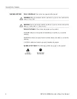 Preview for 14 page of Tektronix MTX100A User Manual