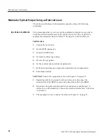 Preview for 62 page of Tektronix OI1125 Instruction Manual