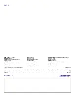 Preview for 10 page of Tektronix OM5110 Datasheet