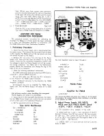 Preview for 74 page of Tektronix P6046 Instruction Manual