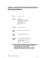 Preview for 14 page of Tektronix P6339A Instruction Manual