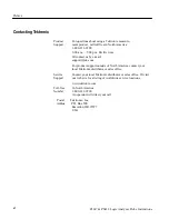 Preview for 10 page of Tektronix P6417 Instructions Manual