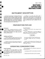 Предварительный просмотр 4 страницы Tektronix PG 501 Instruction Manual