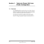 Preview for 2 page of Tektronix Phaser 350 Manual