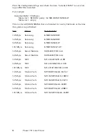 Preview for 18 page of Tektronix Phaser 780 Color Service Quick Reference Manual