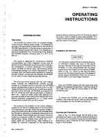 Preview for 5 page of Tektronix PS 503A Instruction Manual