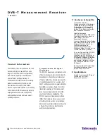 Предварительный просмотр 1 страницы Tektronix RFM210 Quick Manual