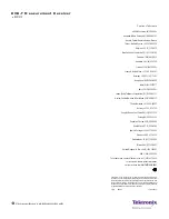 Preview for 4 page of Tektronix RFM210 Quick Manual