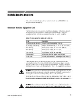 Предварительный просмотр 11 страницы Tektronix RM4000 Instructions Manual