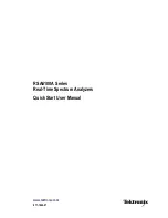 Preview for 4 page of Tektronix RSA6120A series Quick Start User Manual