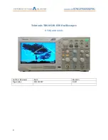 Предварительный просмотр 1 страницы Tektronix TBS1052B-EDU Quick Manual