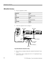 Предварительный просмотр 18 страницы Tektronix TCA75 Instructions Manual