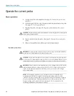 Preview for 24 page of Tektronix TCP303 Safety Instructions