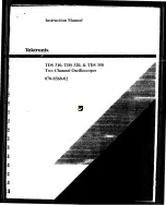 Preview for 1 page of Tektronix TDS 310 Instruction Manual