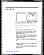 Preview for 9 page of Tektronix TDS 340 Manual