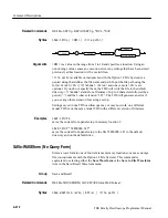 Preview for 230 page of Tektronix TDS 410A Programming Manual