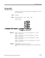 Preview for 169 page of Tektronix TDS 420A Programmer'S Manual