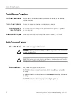 Preview for 8 page of Tektronix TDS 520B Technical Reference