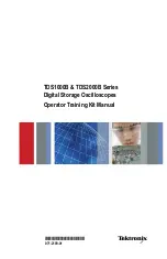 Tektronix TDS1000B Series Operator'S Manual preview