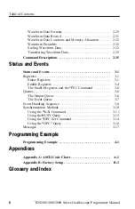 Preview for 6 page of Tektronix TDS200 Series Programmer'S Manual