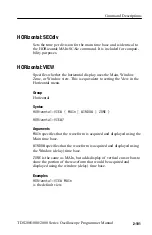 Preview for 119 page of Tektronix TDS200 Series Programmer'S Manual