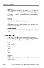 Preview for 154 page of Tektronix TDS200 Series Programmer'S Manual