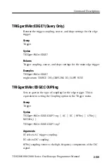 Preview for 157 page of Tektronix TDS200 Series Programmer'S Manual