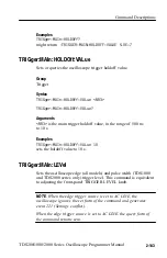 Preview for 161 page of Tektronix TDS200 Series Programmer'S Manual