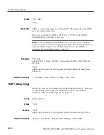 Предварительный просмотр 154 страницы Tektronix TDS3000 Series Program Manual