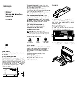 Предварительный просмотр 1 страницы Tektronix TDS3BAT Instructions Manual