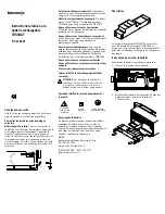 Предварительный просмотр 3 страницы Tektronix TDS3BAT Instructions Manual