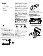 Предварительный просмотр 5 страницы Tektronix TDS3BAT Instructions Manual