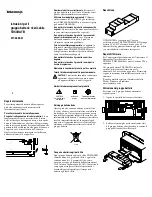 Предварительный просмотр 5 страницы Tektronix TDS3BATB Instructions Manual