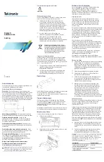 Предварительный просмотр 7 страницы Tektronix TDS3BATC Instructions Manual