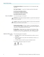 Preview for 12 page of Tektronix TH3000 Series Installation And Safety Instructions