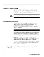 Preview for 28 page of Tektronix TLA 711 Installation Manual