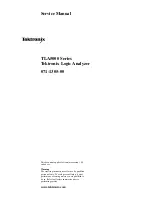 Preview for 2 page of Tektronix TLA5201 Service Manual