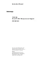 Tektronix TMS 540 Instruction Manual preview