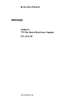 Tektronix TMSST1 Instruction Manual preview