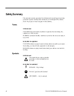 Предварительный просмотр 8 страницы Tektronix TSG 90 PATHFINDER Service Manual