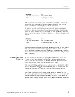 Preview for 51 page of Tektronix TSG1001 User Manual